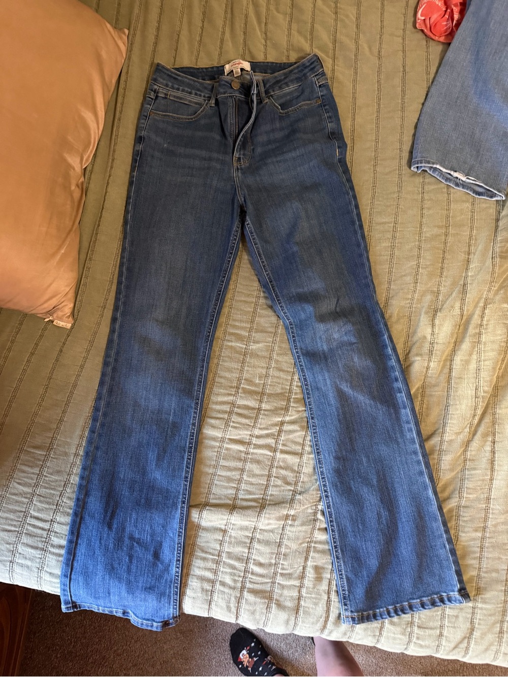 Wrangler Dark Blue Flare Jeans
